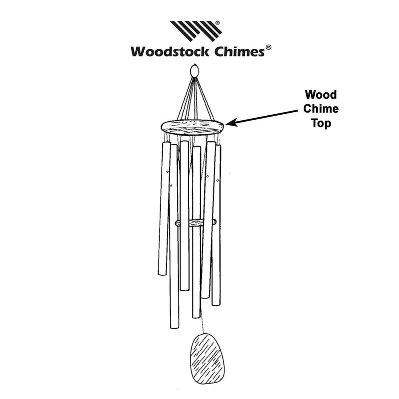 Repair Wood Chime Top for Encore Chimes - 7.0 inch - Shelburne Country Store