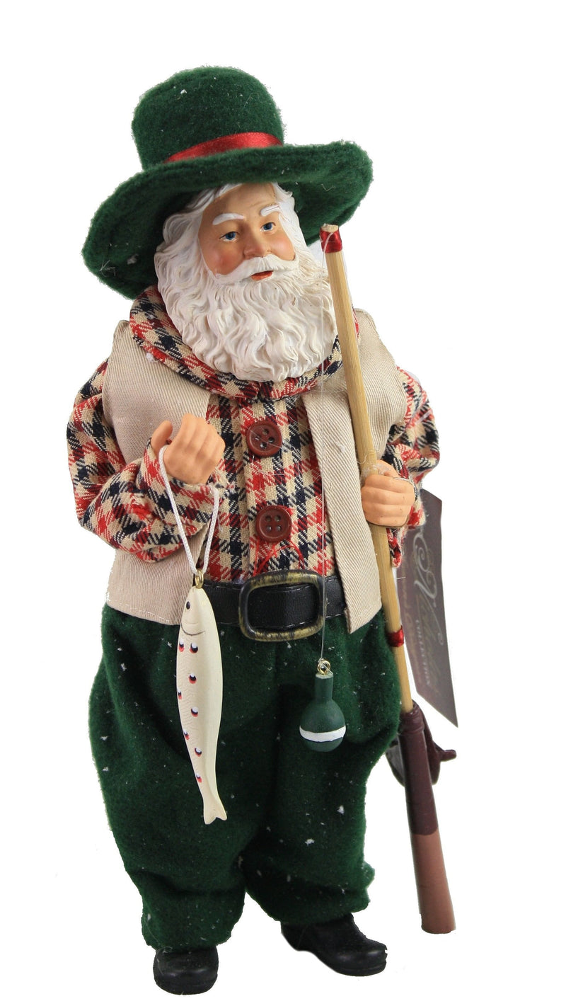 11 Inch Santa Figurine - - Shelburne Country Store