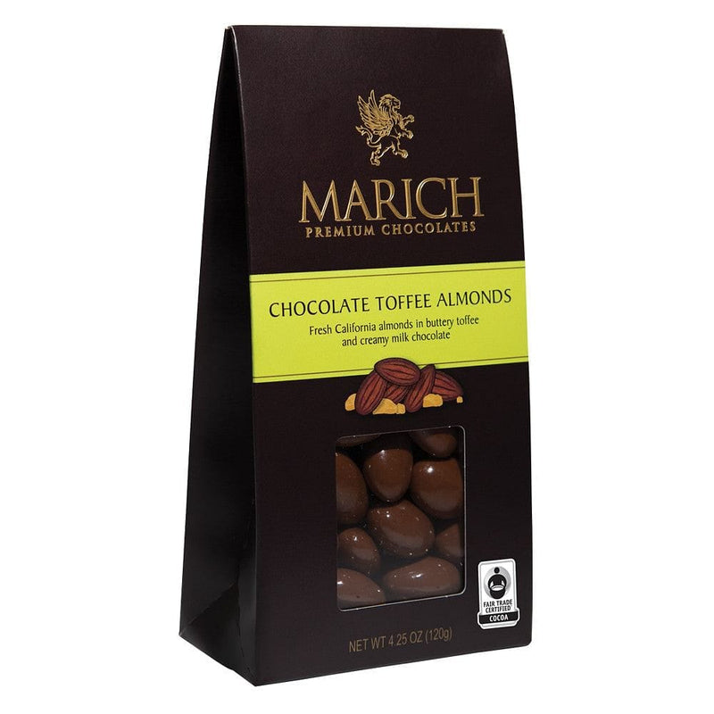 Marich  Milk Chocolate Toffee Almonds - Shelburne Country Store