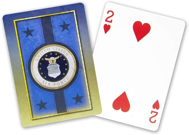 Casino Grade Playing Cards - US Air Force - Shelburne Country Store