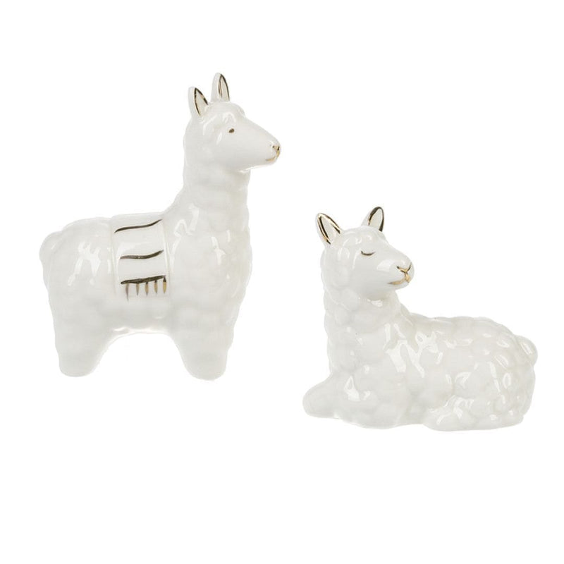 Llama Figurines - Laying - Shelburne Country Store