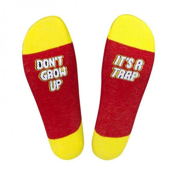 Don't Grow Up, It's a Trap Socks - Shelburne Country Store