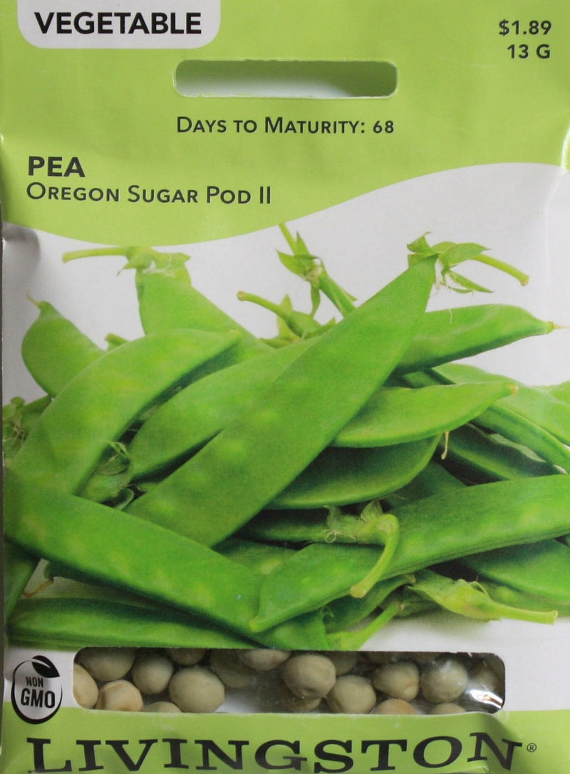 Seed Packet - Pea - Oregon Sugar Pod II - Shelburne Country Store