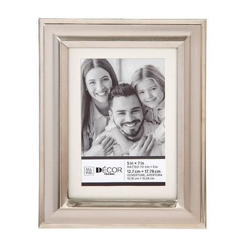 Beveled Two-Tone Picture Frame with Matting: 5x7 to 4x6 - Shelburne Country Store