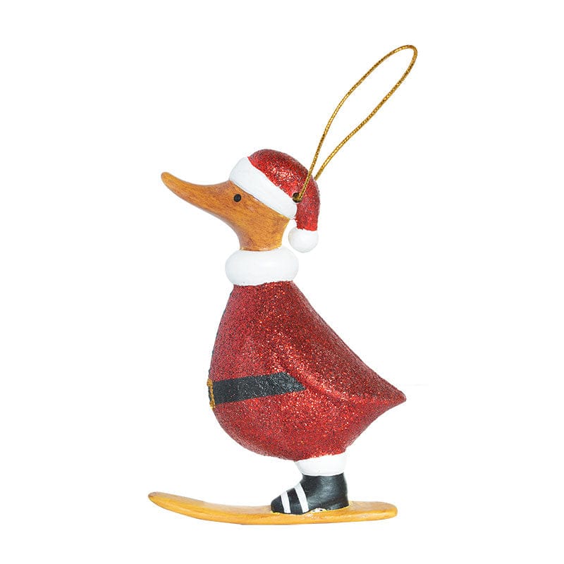 Dcuk Ornament Santa on Skis - Shelburne Country Store