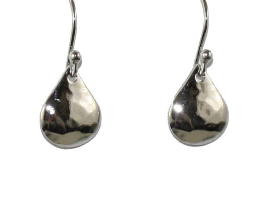 Hammered Teardrop Earrings - Shelburne Country Store