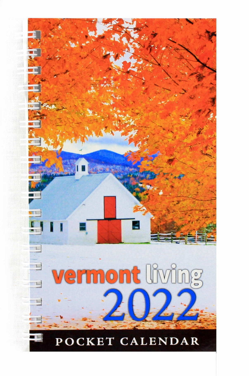 2022 Vermont Living Pocket Calendar - Shelburne Country Store