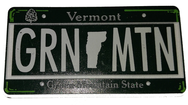 GRN MTN License Plate Magnet - Shelburne Country Store