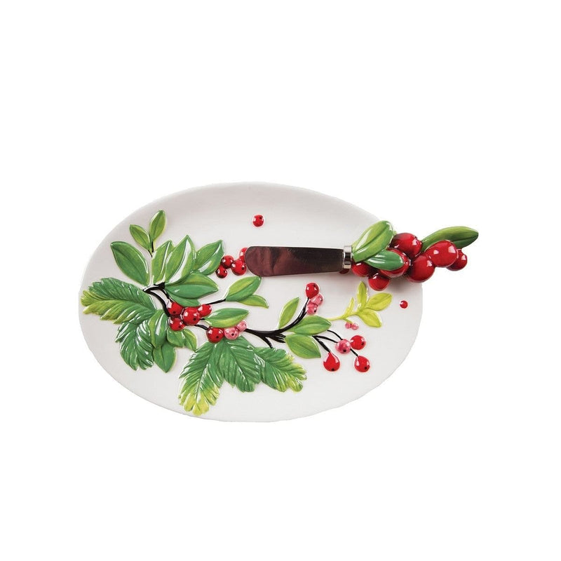 Berries Plate with Spreader - Shelburne Country Store