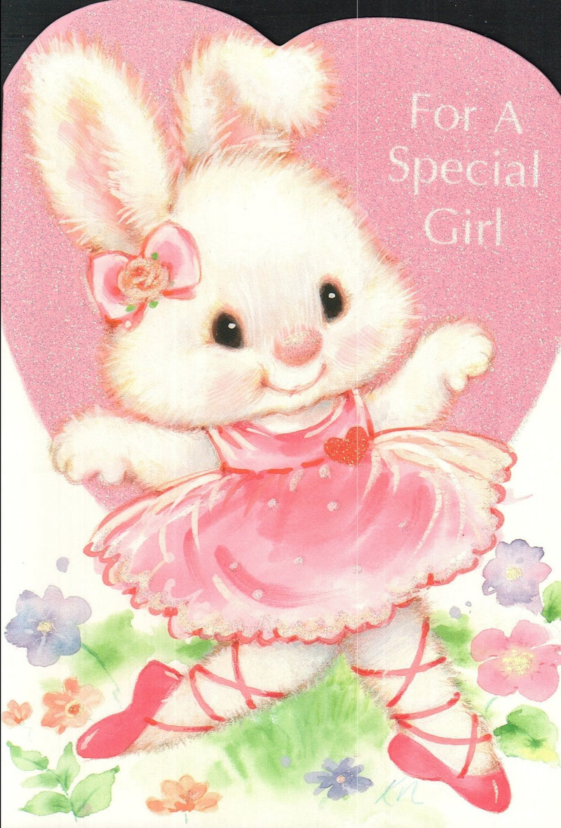 For A Special Girl Valentine's Card - Shelburne Country Store