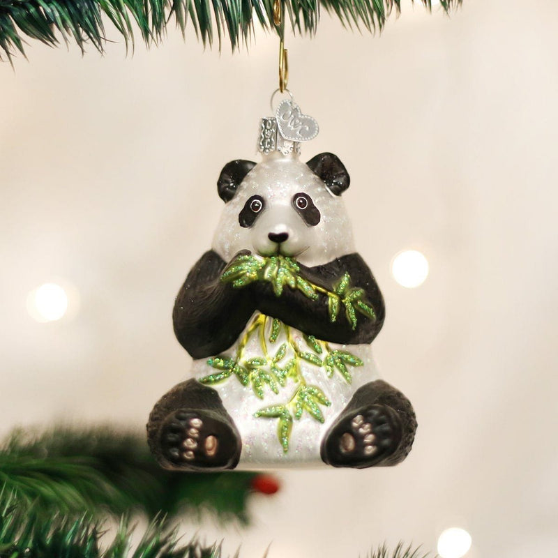 Old World Christmas Panda Ornament - Shelburne Country Store