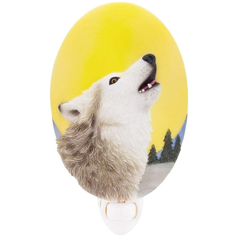 Moon Wolf Night Light - Shelburne Country Store