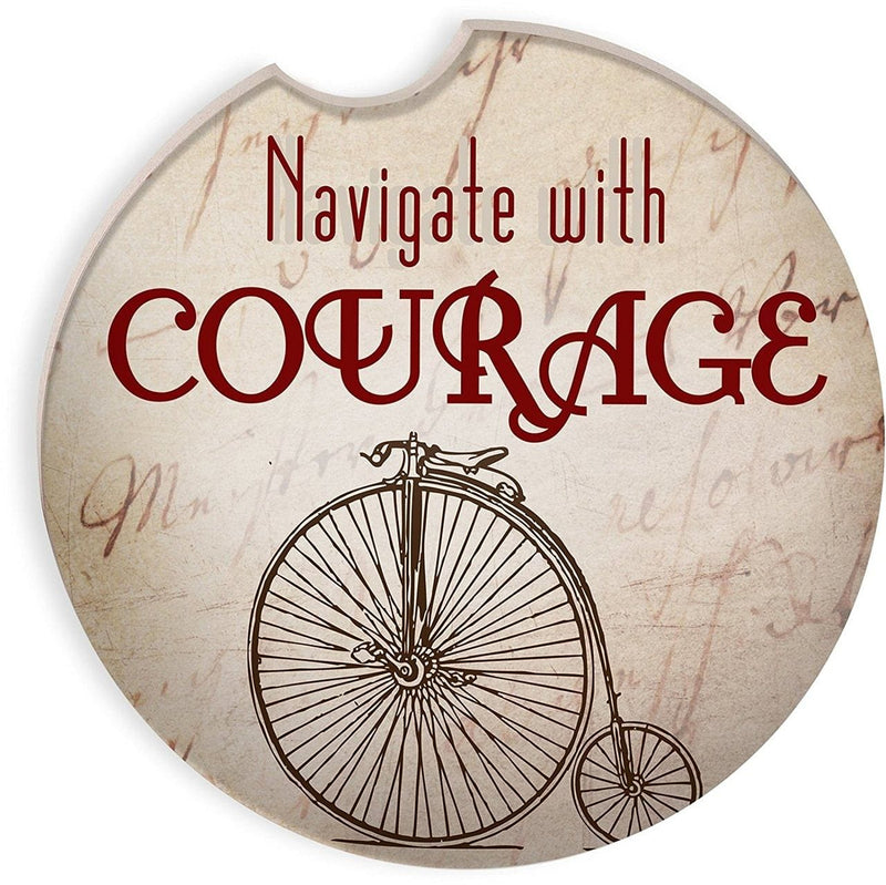 Navigate With Courage Coaster - Shelburne Country Store