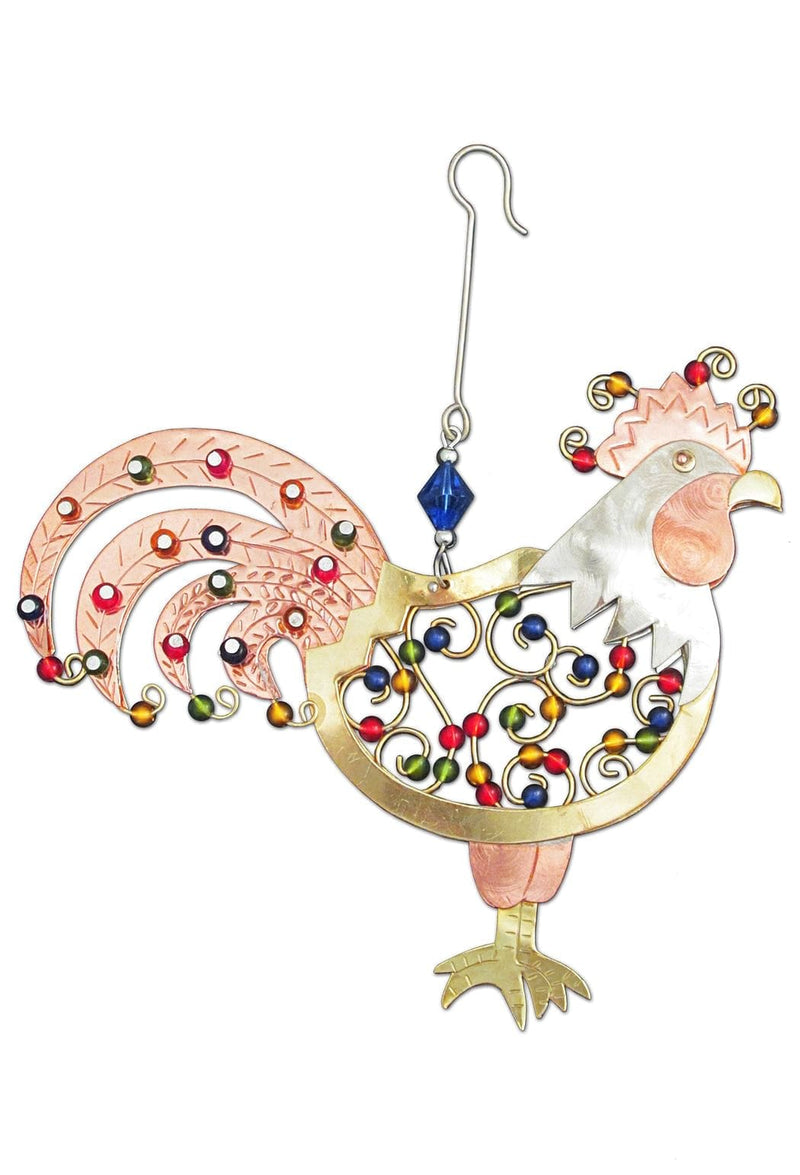 Rise And Shine Rooster Ornament - Shelburne Country Store
