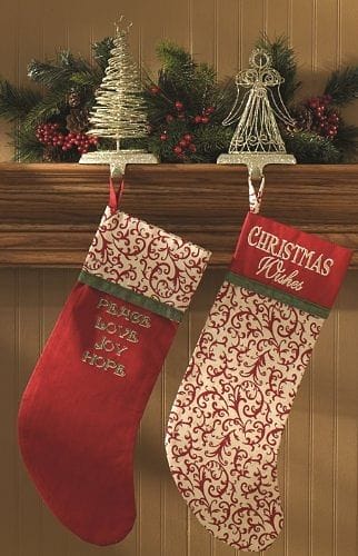 Christmas Wishes Stocking - Shelburne Country Store