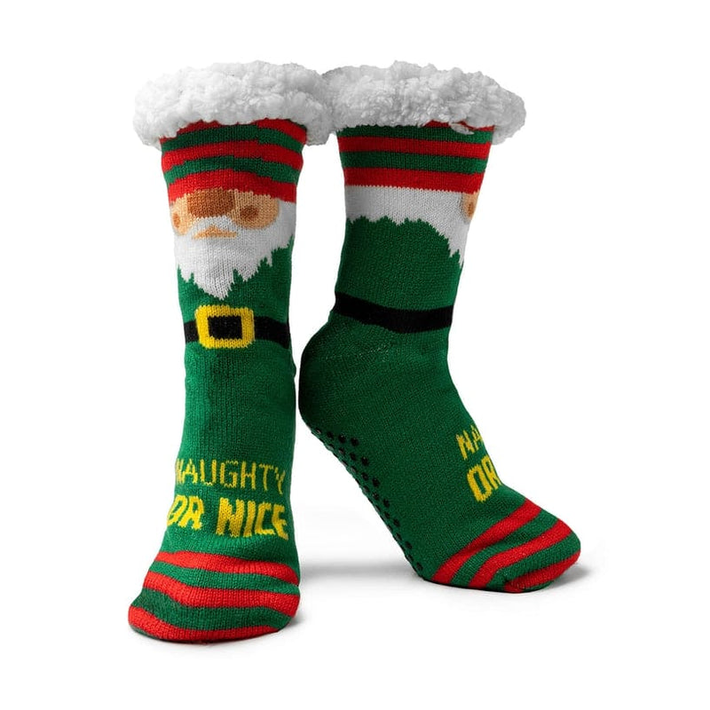 Naughty Or Nice Elf Socks - Shelburne Country Store