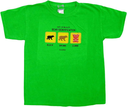 Bear Identification Youth T-Shirt - - Shelburne Country Store