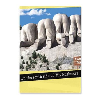 South Side Rushmore Birthday Card - Shelburne Country Store