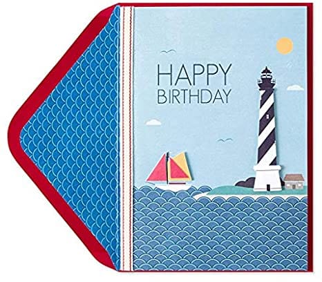 Nautical Theme Birthday Card - Shelburne Country Store