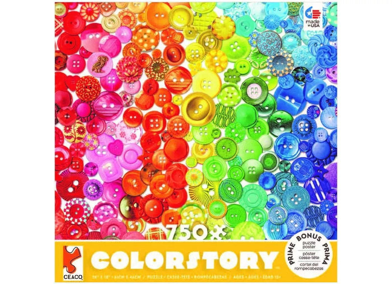 Color Story 750 Piece Puzzle - - Shelburne Country Store