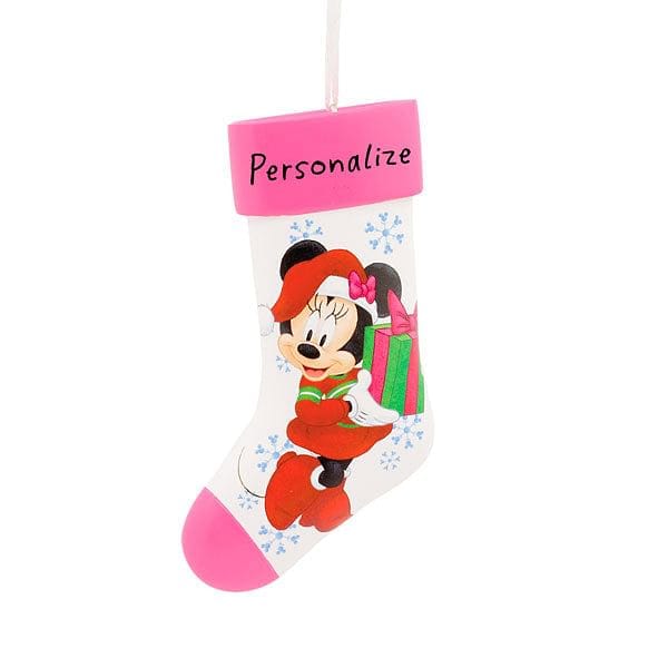 Minnie Mouse Stocking Personalized Ornament - Shelburne Country Store