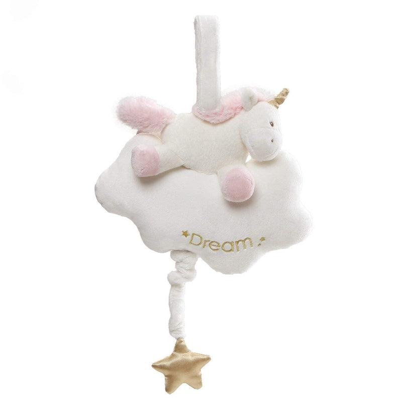 Luna Unicorn Pullstring Musical Lullaby Sound Toy - Shelburne Country Store