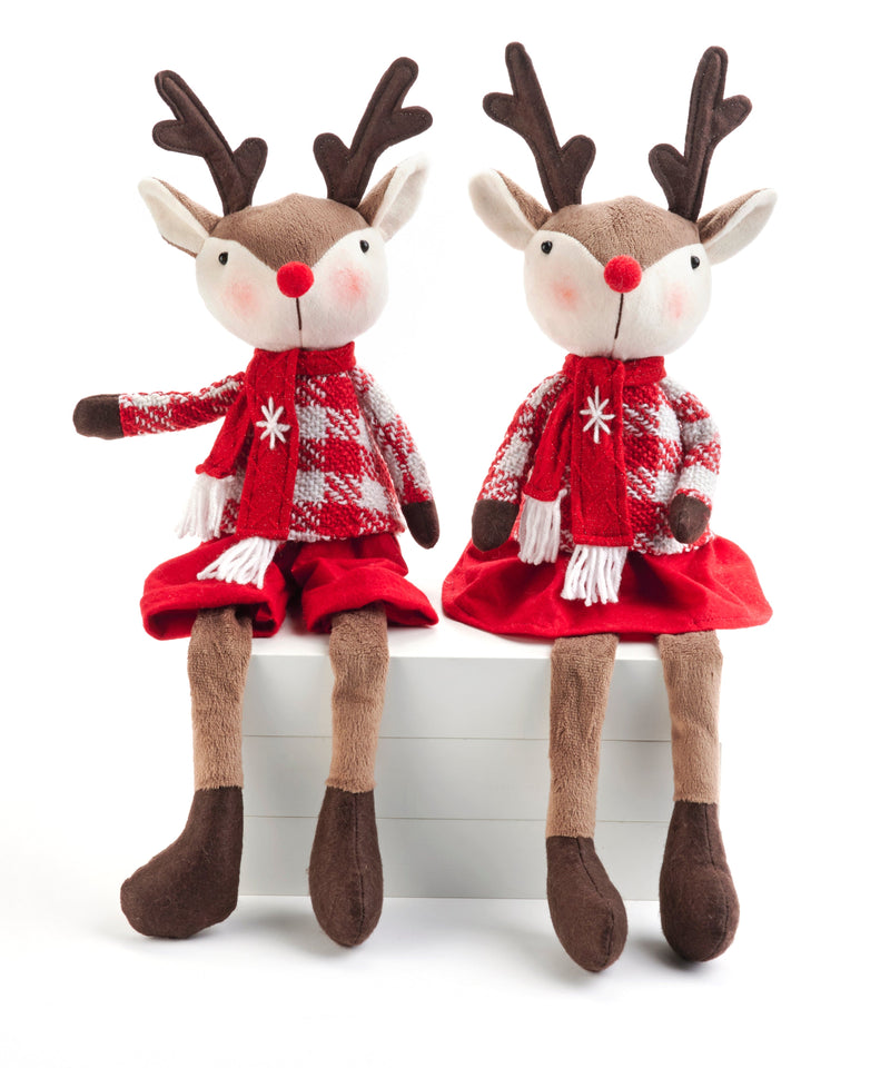 Shelf Sitter Reindeer - - Shelburne Country Store