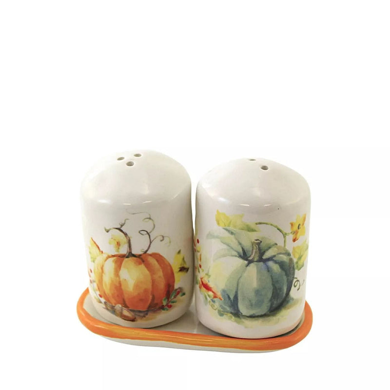 Painted Pumpkin Salt and Pepper - Shelburne Country Store