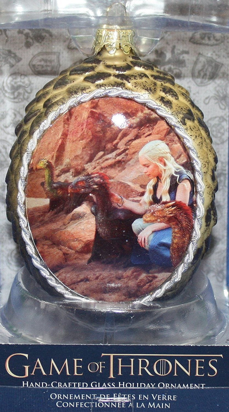 Game Of Thrones Glass Dragon Egg - Red - Shelburne Country Store
