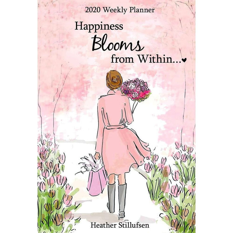 2020 Weekly Planner - Happiness Blooms from Within - Shelburne Country Store