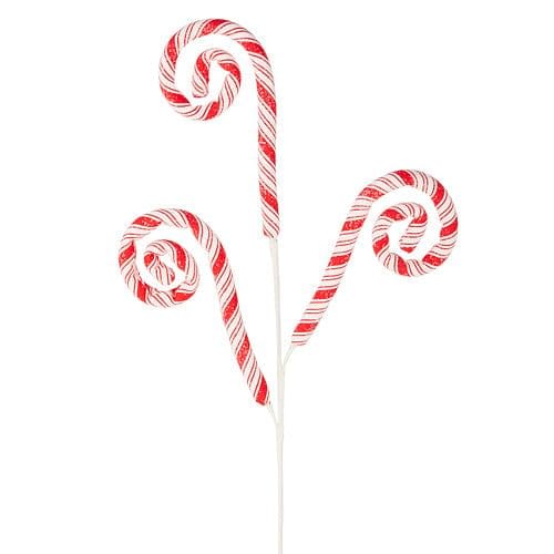Candy Cane Spray 28" - Shelburne Country Store