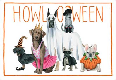 HOWLOWEEN Halloween Card - Shelburne Country Store
