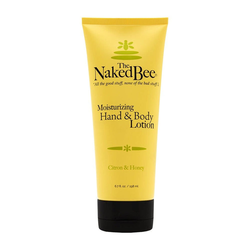Naked Bee Lotion Tube - Citron Honey 6.7oz - Shelburne Country Store