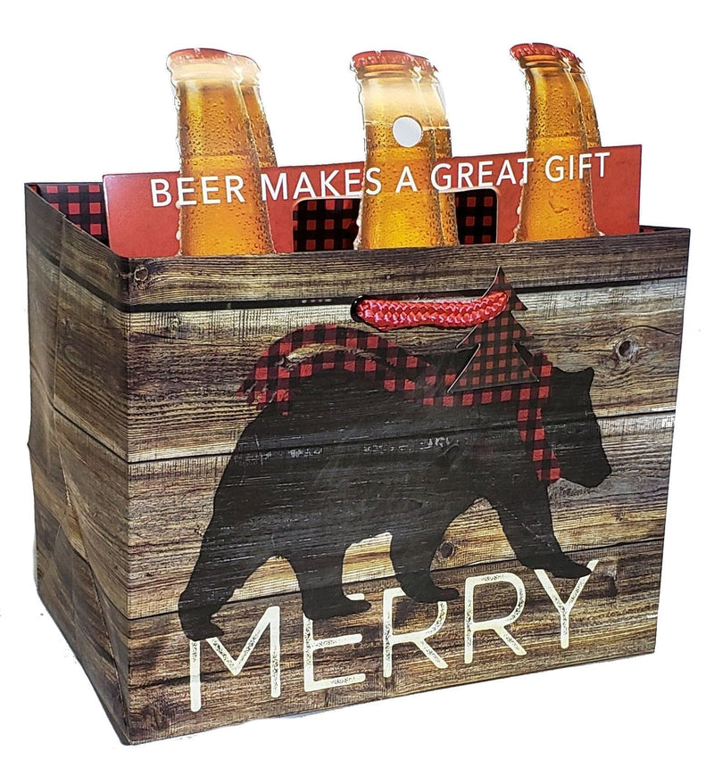 Heavyweight Gift Bag for 6-packs - - Shelburne Country Store