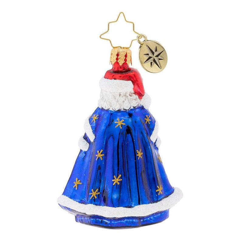 'With Night Clothing In' Santa Gem Ornament - Shelburne Country Store