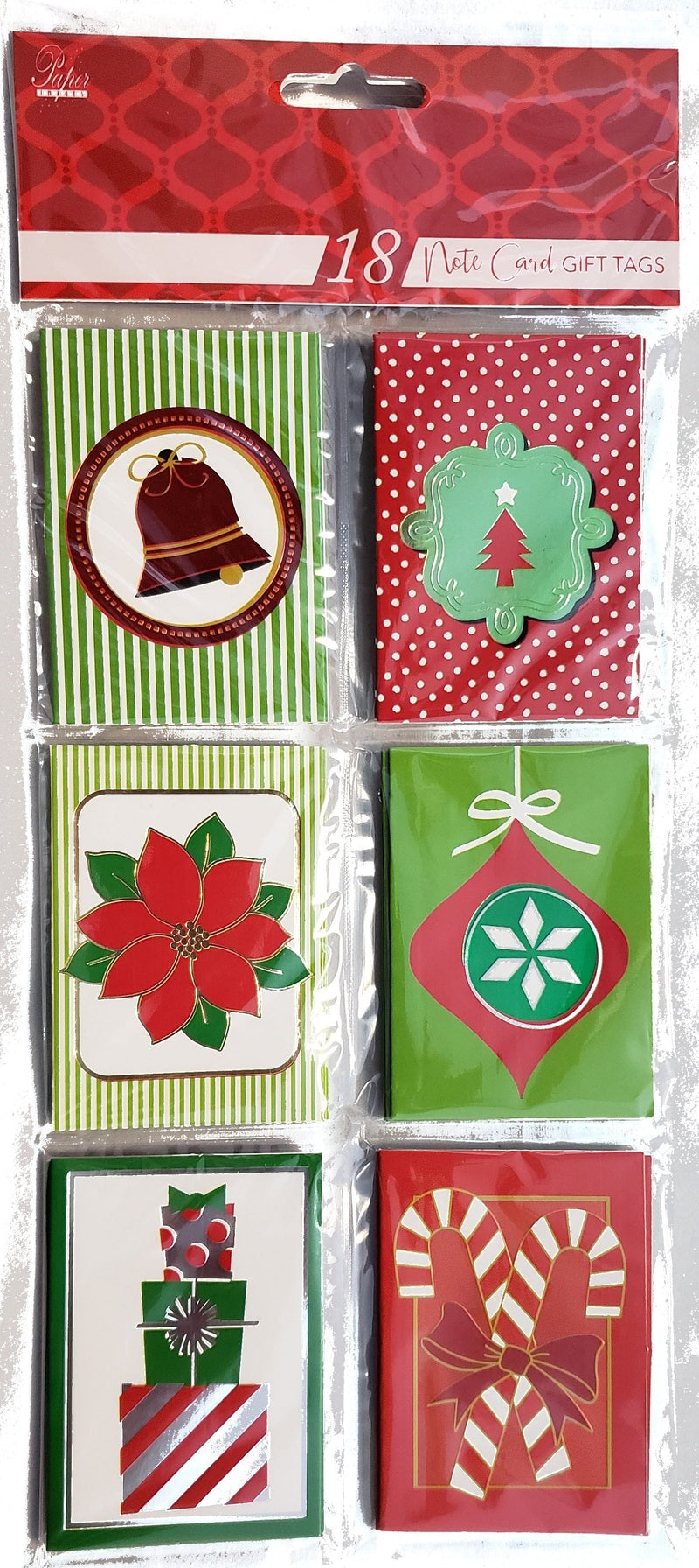 18 Notecard Gift Tag Assortment - Icons - Shelburne Country Store