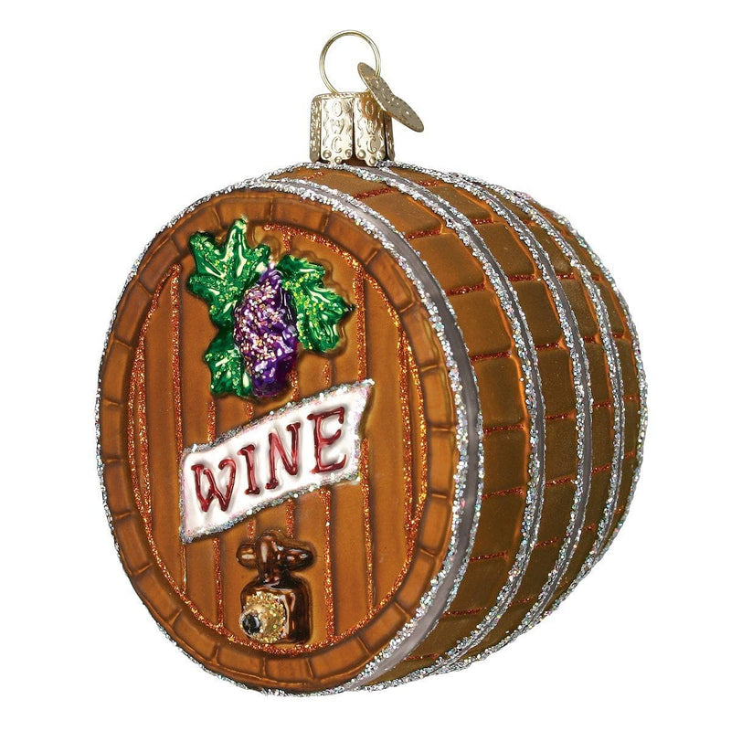 Wine Barrel Ornament - Shelburne Country Store