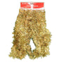 12 foot 5 Ply Holographic Tinsel Garland - Gold - Shelburne Country Store