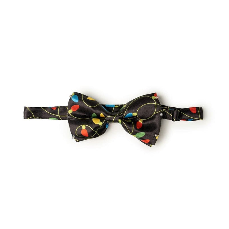 Flashing Holiday Bowtie - Black - Shelburne Country Store