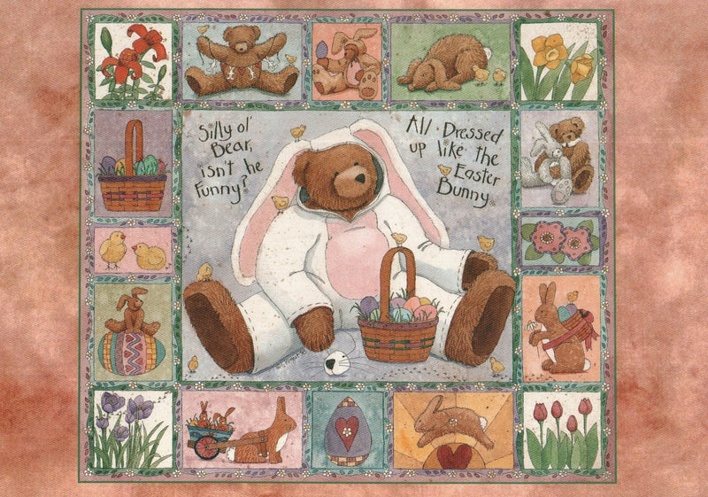 Teddy Bear Easter Card - Shelburne Country Store