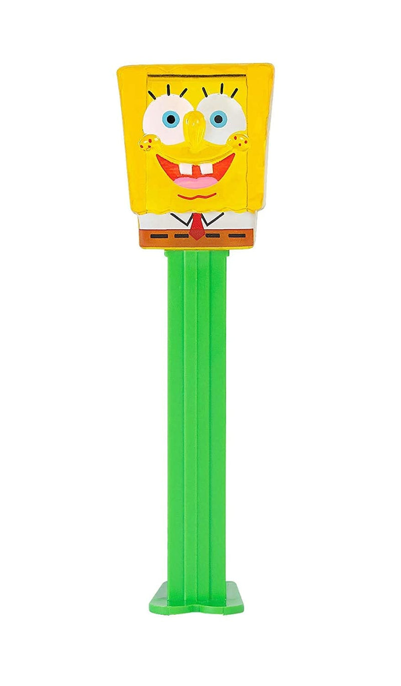 Pez SpongeBob Dispenser with 3 Candy Rolls - - Shelburne Country Store
