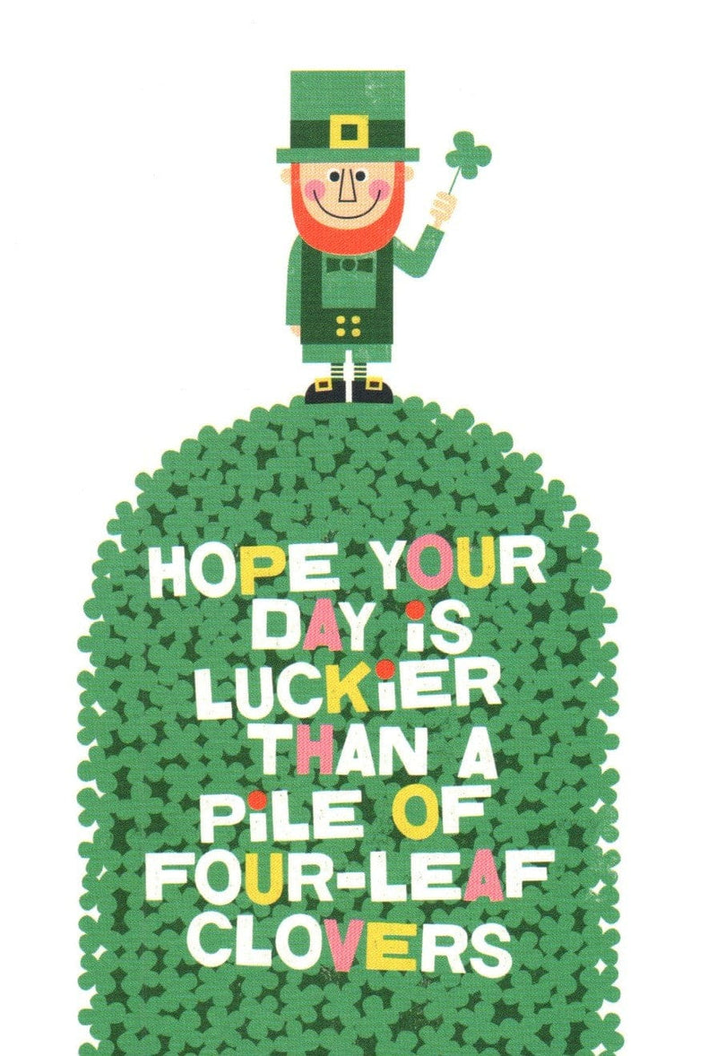 Hope Your Day Is Lucky St. Patrick's Day Card - Shelburne Country Store