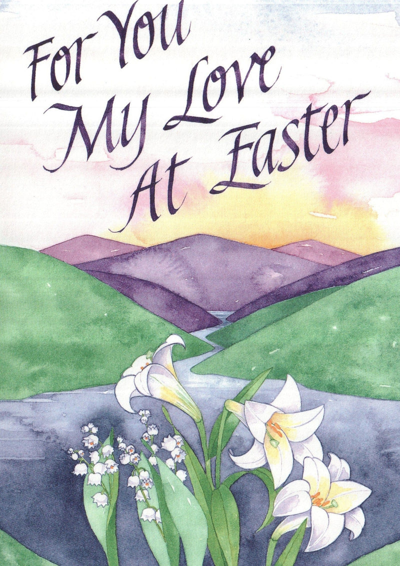 My love at Easter Greeting Card - Shelburne Country Store