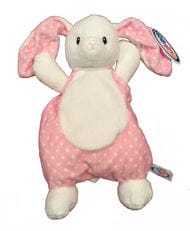 Dot Dot Bunny Lovey - Pink - Shelburne Country Store