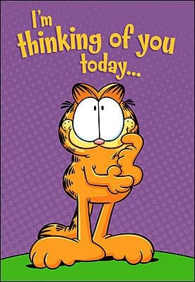 Garfield - I'm Thinking of you today... - Shelburne Country Store