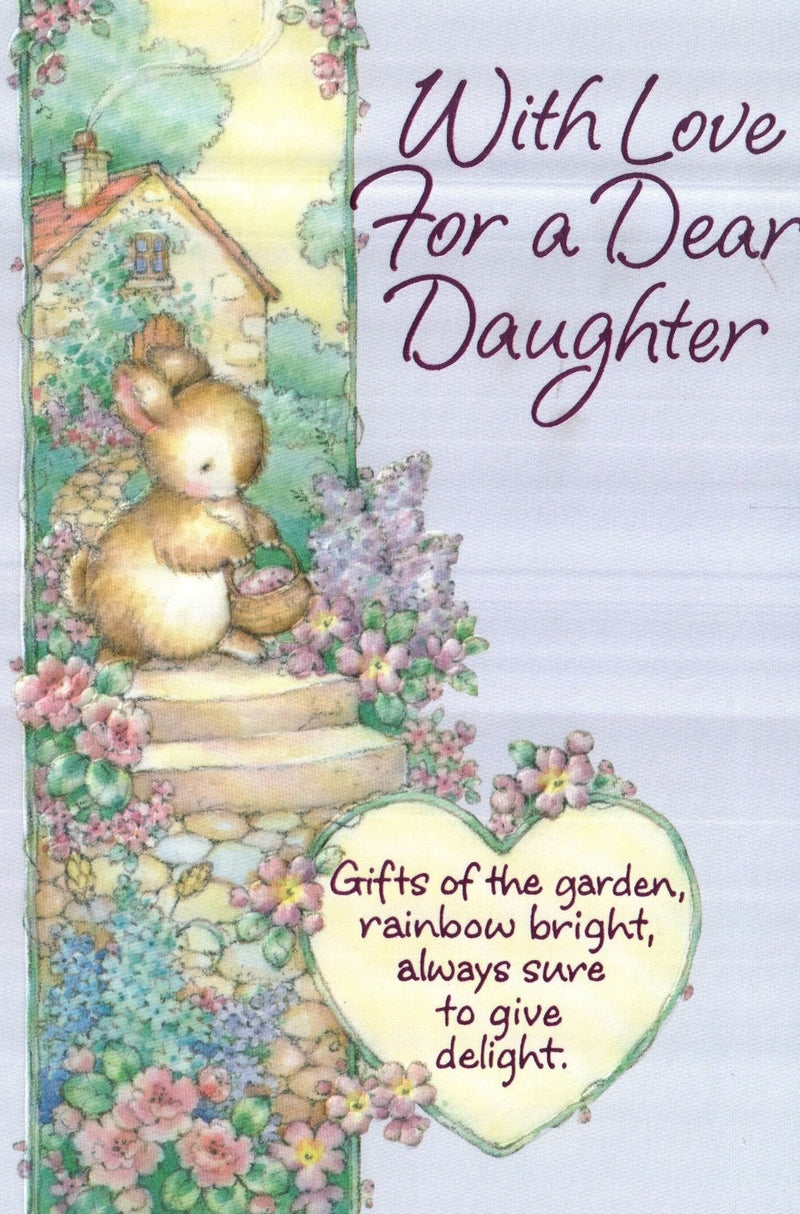 With love for a Dear Daughter Easter Card - Shelburne Country Store