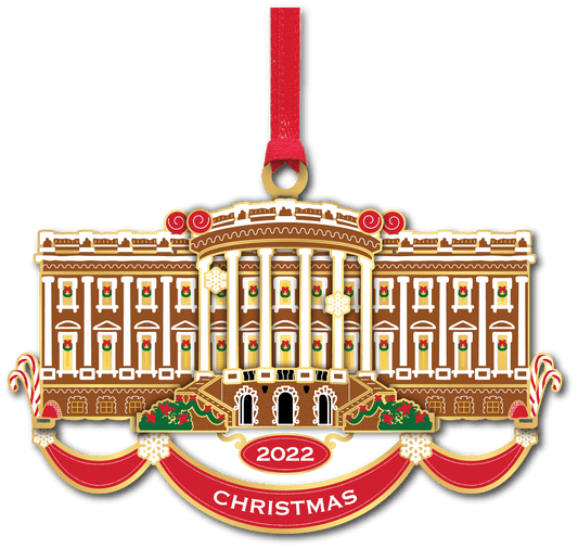 Official White House Ornament Christmas - 2022 - Shelburne Country Store