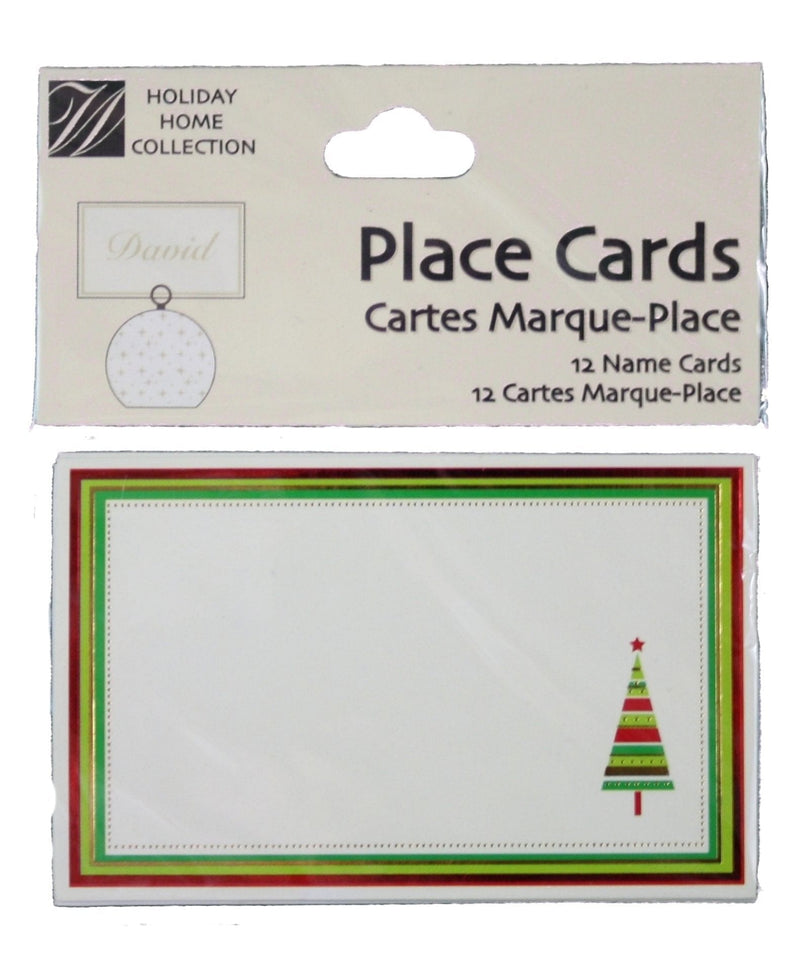 Christmas Tree Placecard - 12ct - Shelburne Country Store
