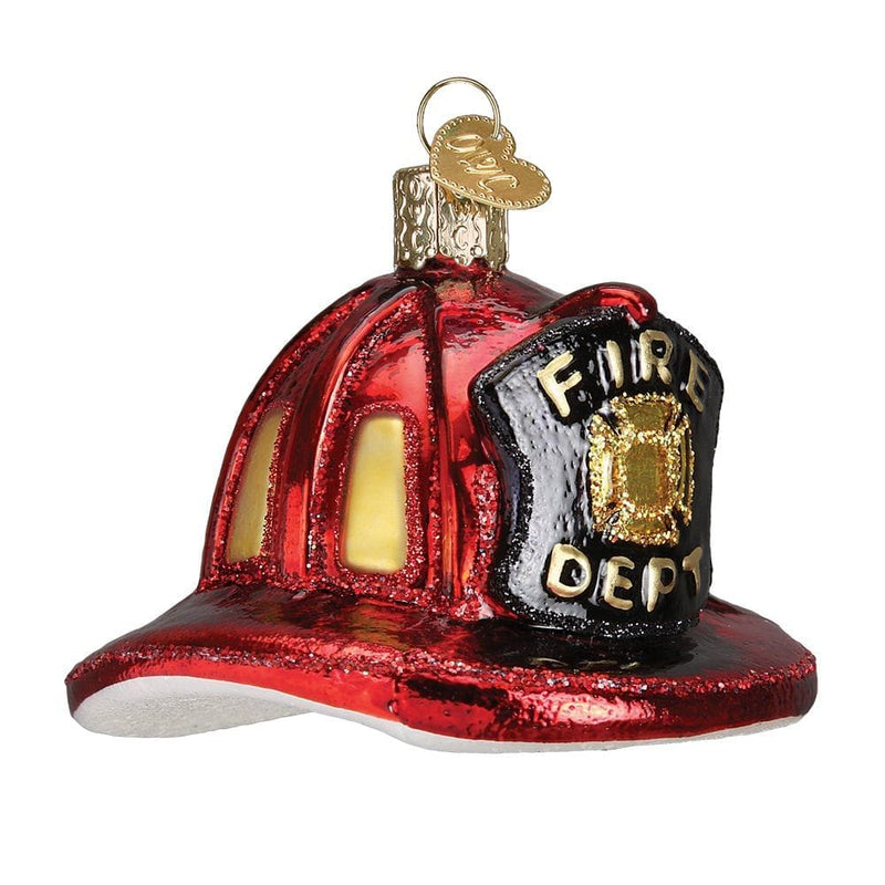 Firemans Helmet Ornament - Shelburne Country Store