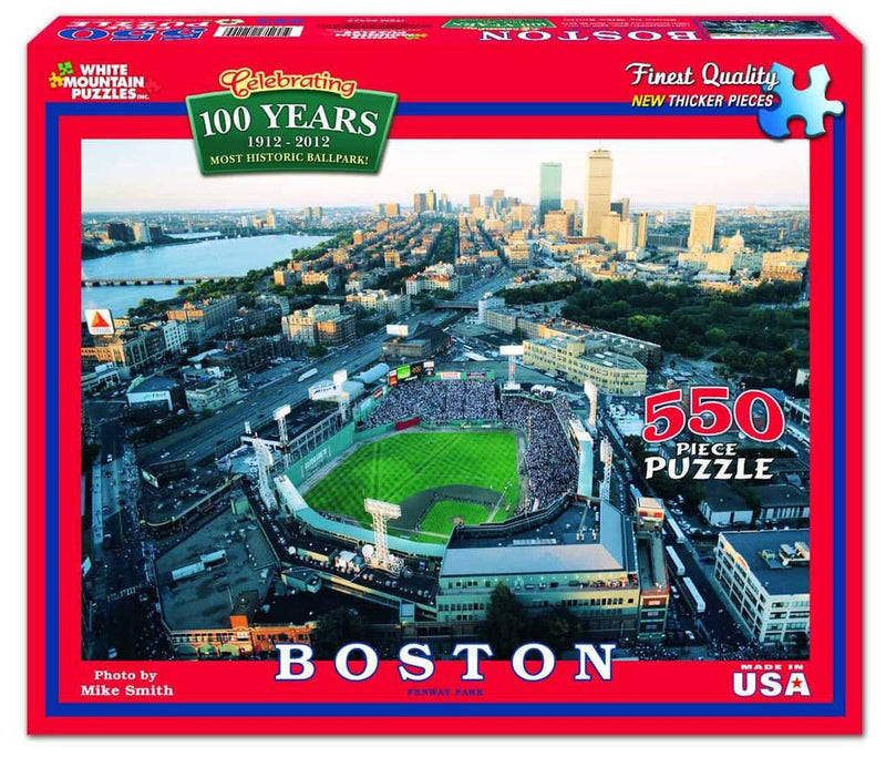 Boston - Fenway Park - 550 Piece Jigsaw Puzzle - Shelburne Country Store